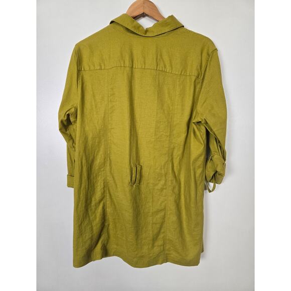 Bechamel button up linen shirt size medium - Picture 2 of 3